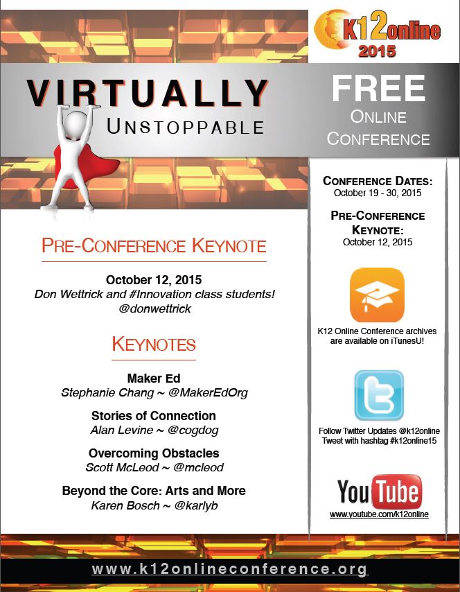 K12Online 2015 flyer